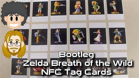 bootleg zelda breath of the wild amiibo nfc tag cards|GitHub .